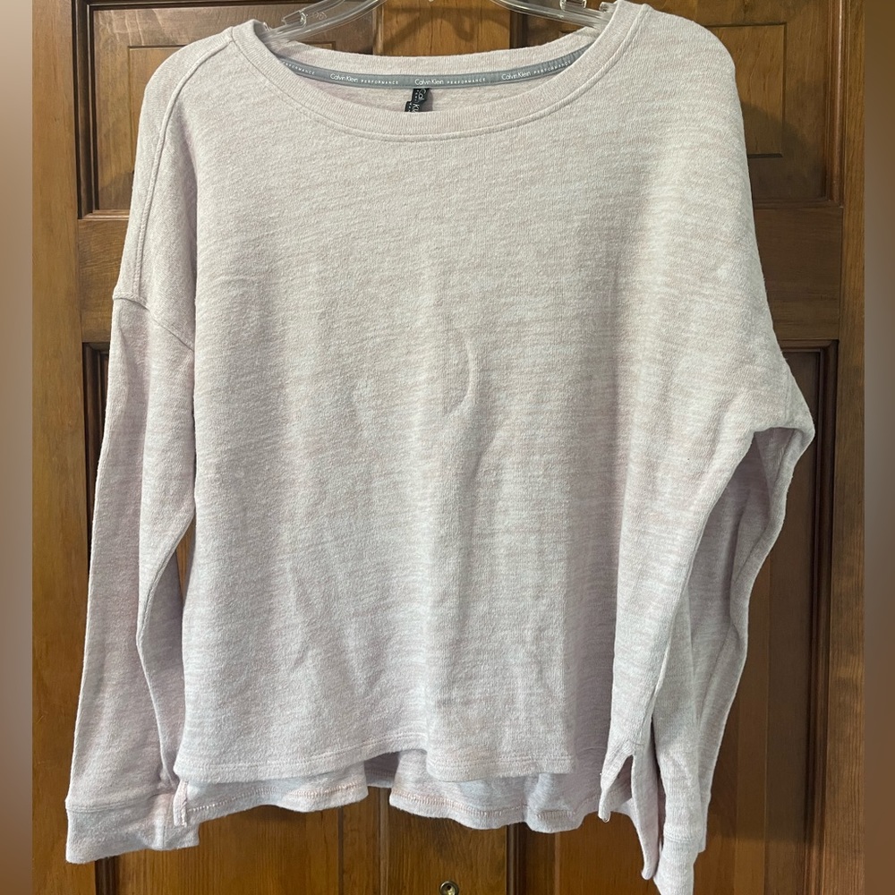 Calvin Klein performance top, muted blush